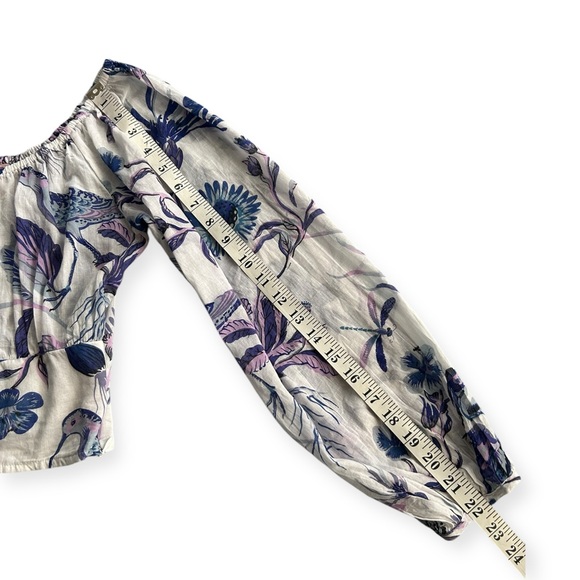 Banjanan Vivian Floral Peplum Top - Picture 7 of 16